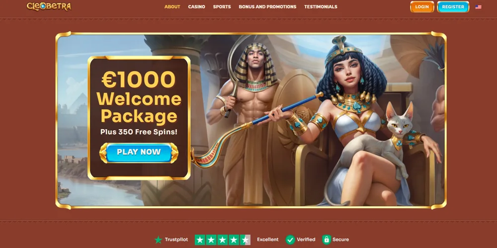 Ponuka a lobby Cleobetra — screenshot